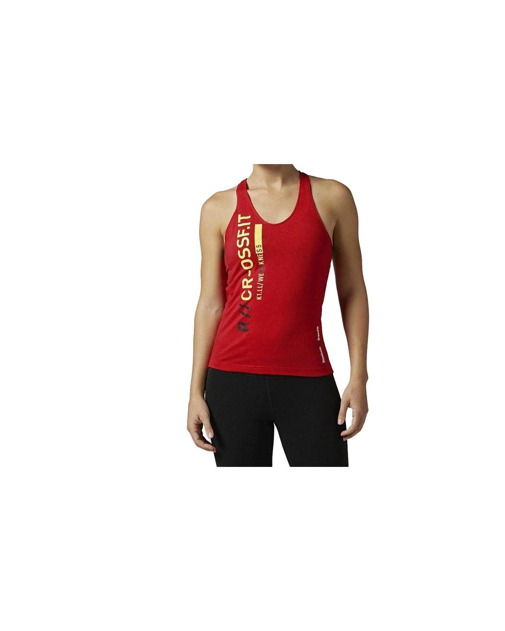 Reebok Red Rcf Crossfit Tank "Excellent" B86887"