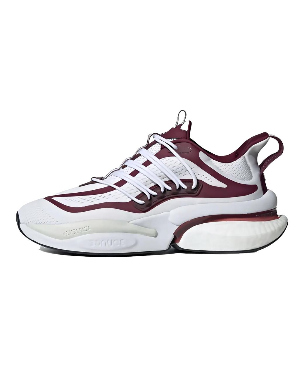 Adidas Black Mississippi State Alphaboost V1 "Cloud Team Cool" Ie1030" for men
