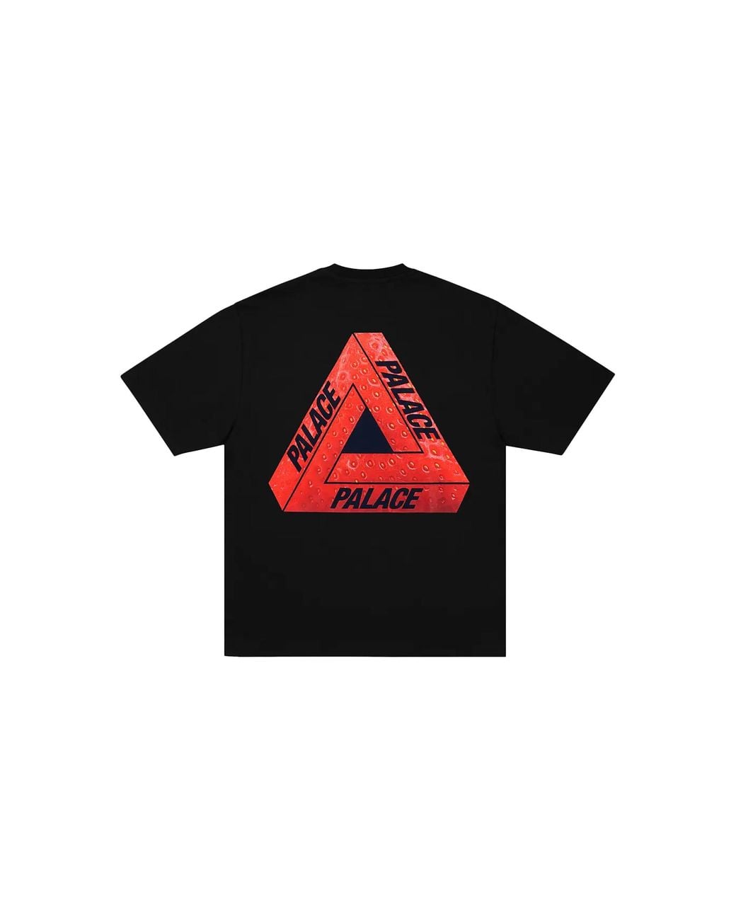 Palace Black Fukuoka Tri-Ferg T-Shirt P0077" for men