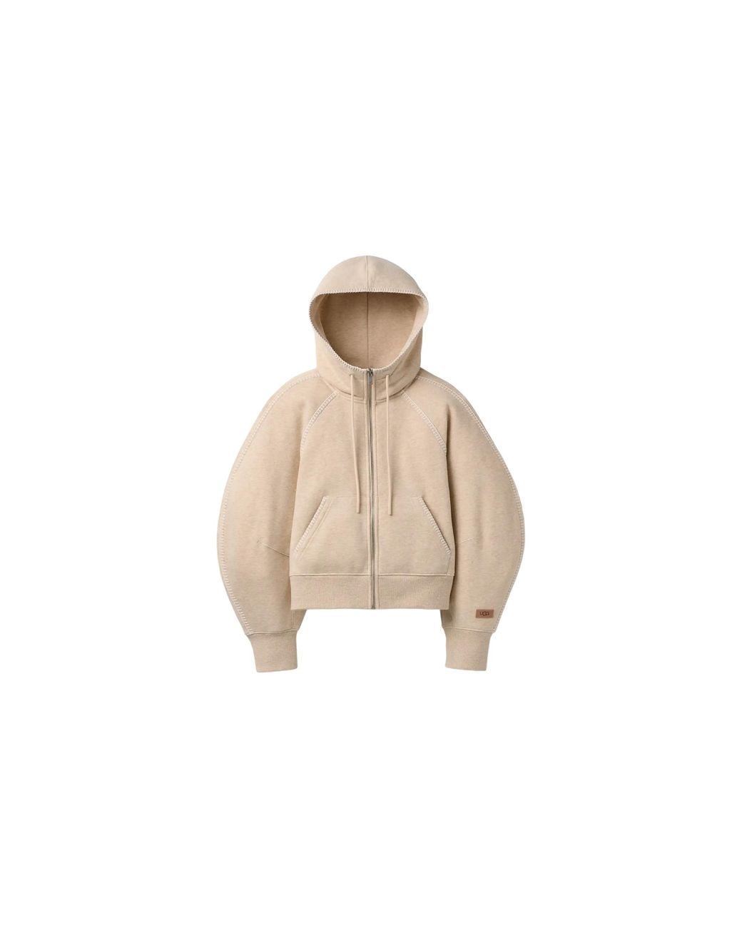 Ugg Black Classic Full-Zip Hoodie "Heather" 1180556-Grhe"