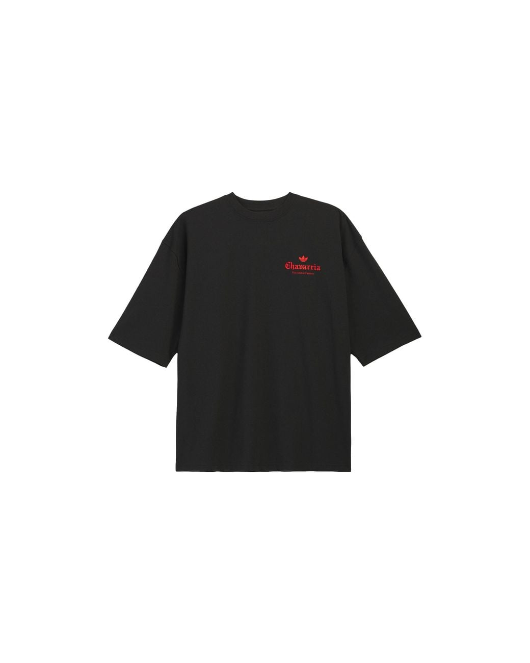 Adidas Black Rose T-Shirt "Willy Chavarria for men