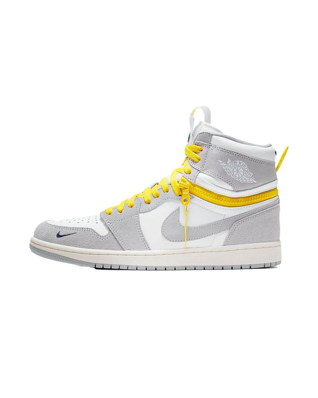 Nike Black Air 1 High Switch "Light Smoke" Cw6576 100" for men