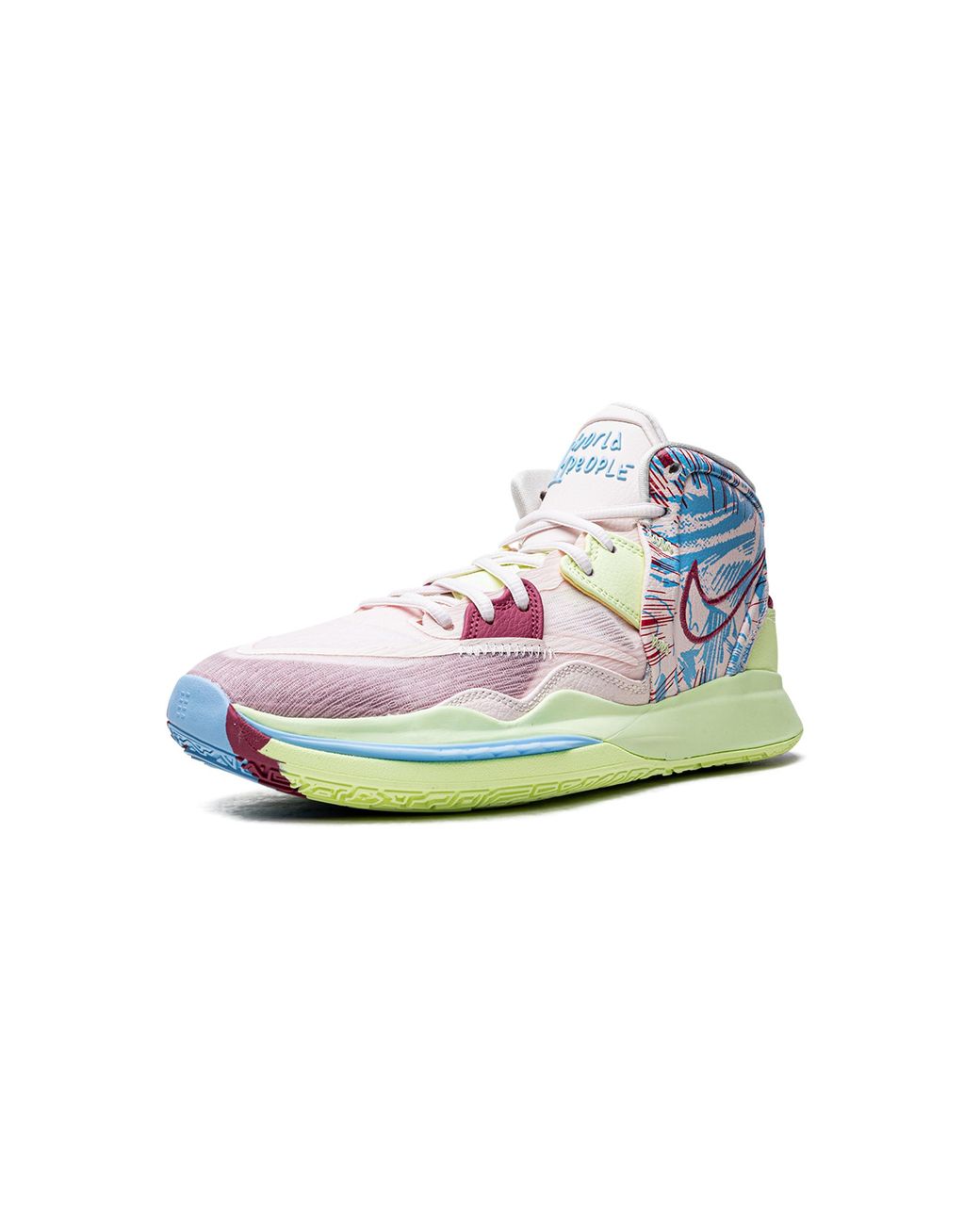 Nike Black Kyrie 8 Infinity "1 World 1 People" Cz0204 600" for men