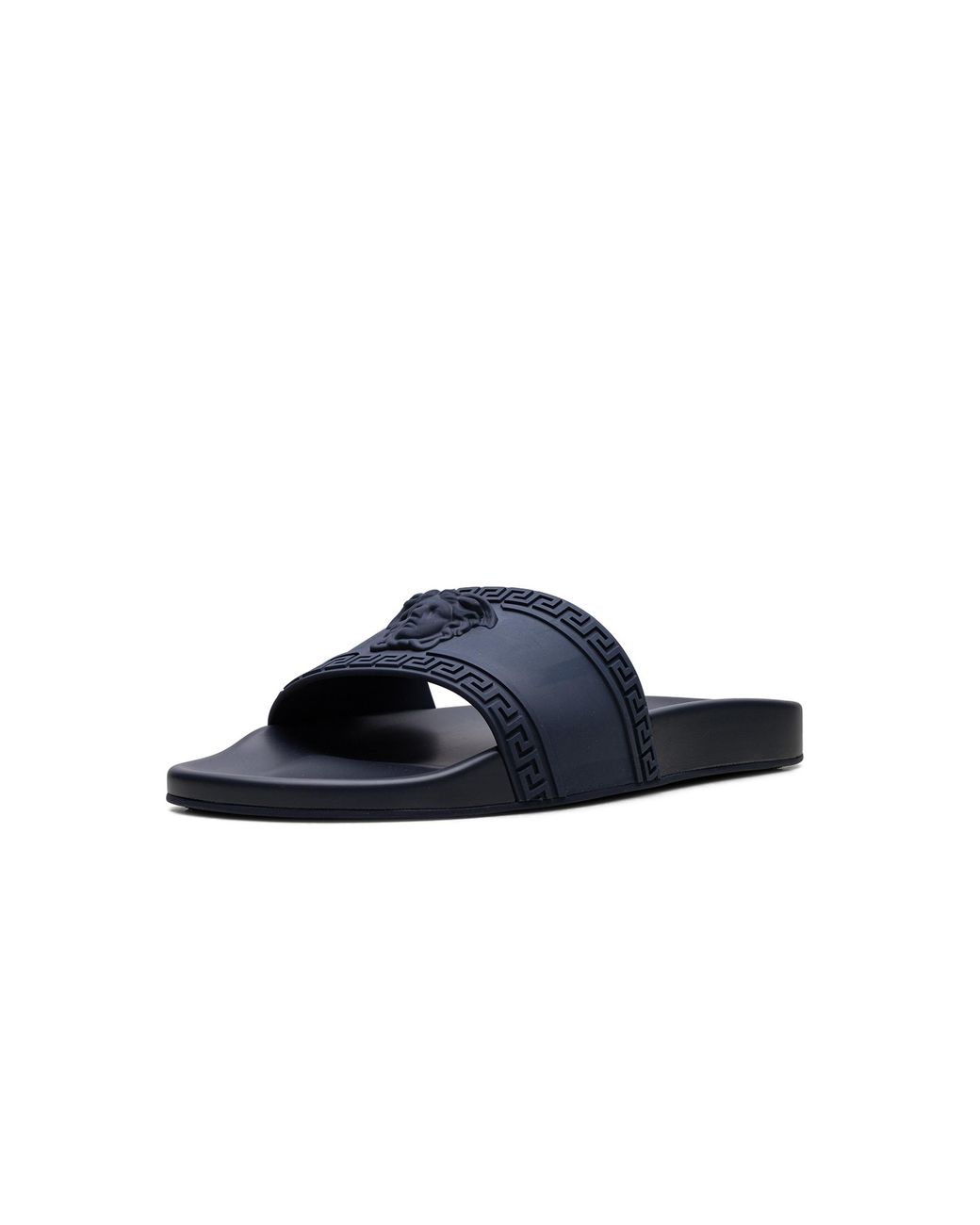 Versace Blue Palazzo Medusa Pool Slide Dsu5883 Dgo9G K83" for men