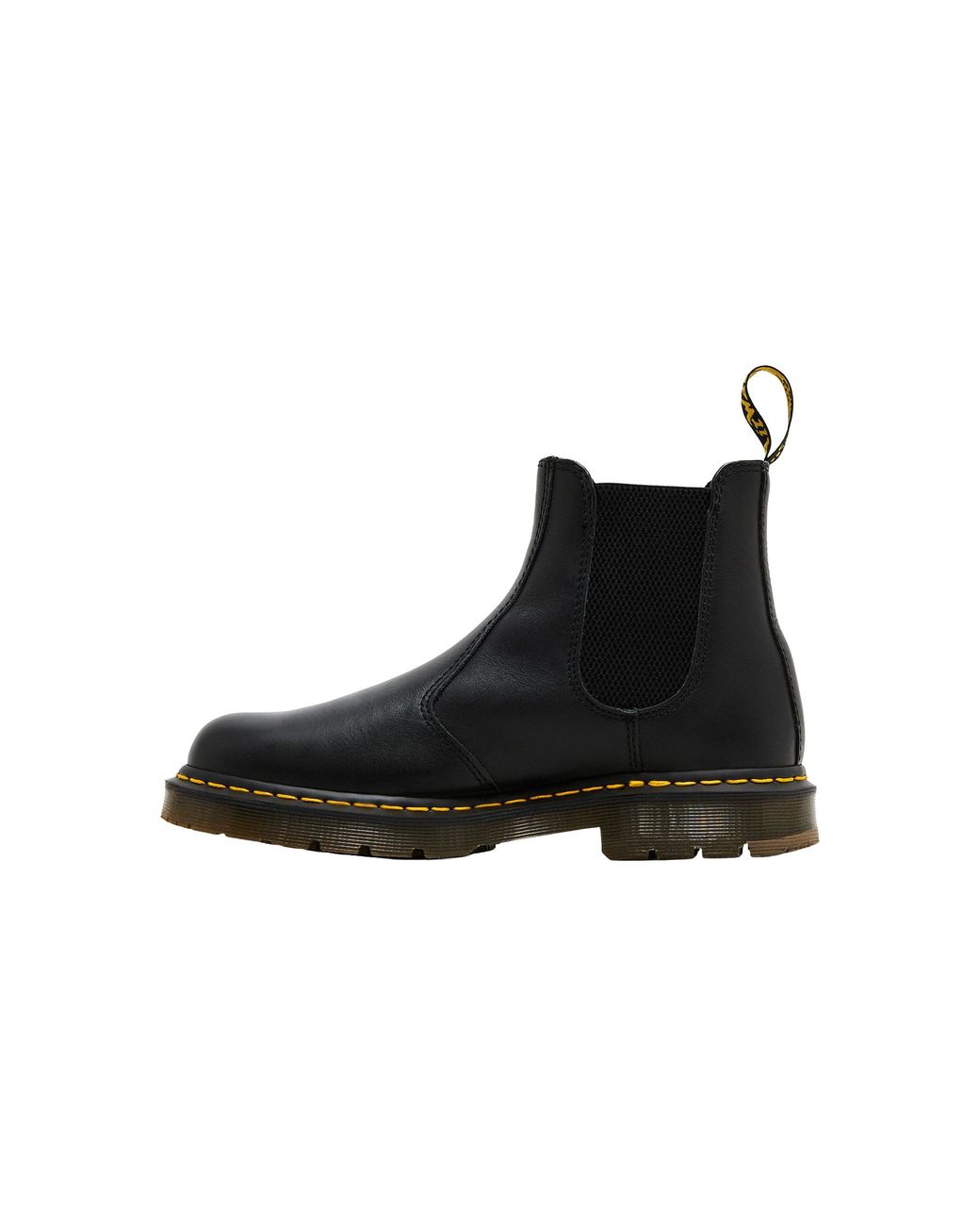Dr. Martens Black 2976 Slip Resistant Leather Chelsea Boots 24383001" for men