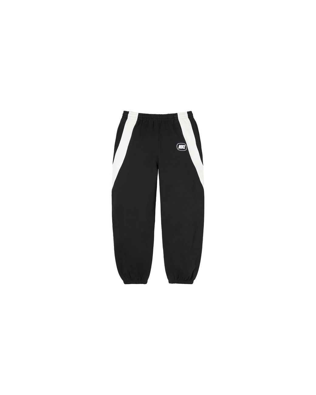 Supreme Black Nike Paneled Sweatpants "Fw26