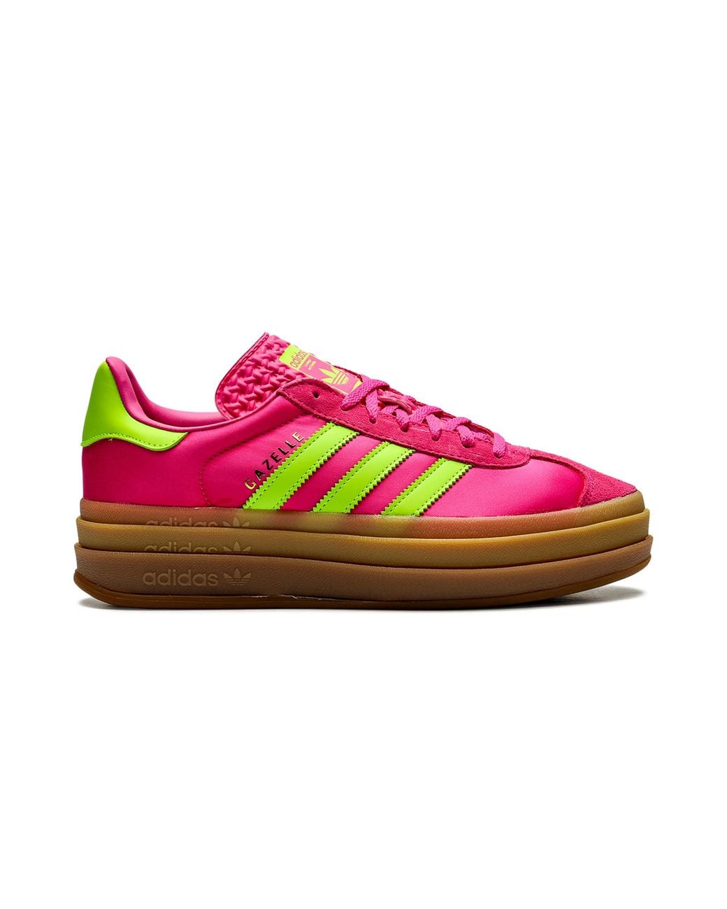 Adidas Black Gazelle Bold "Slime Fuchsia" Ji2705"