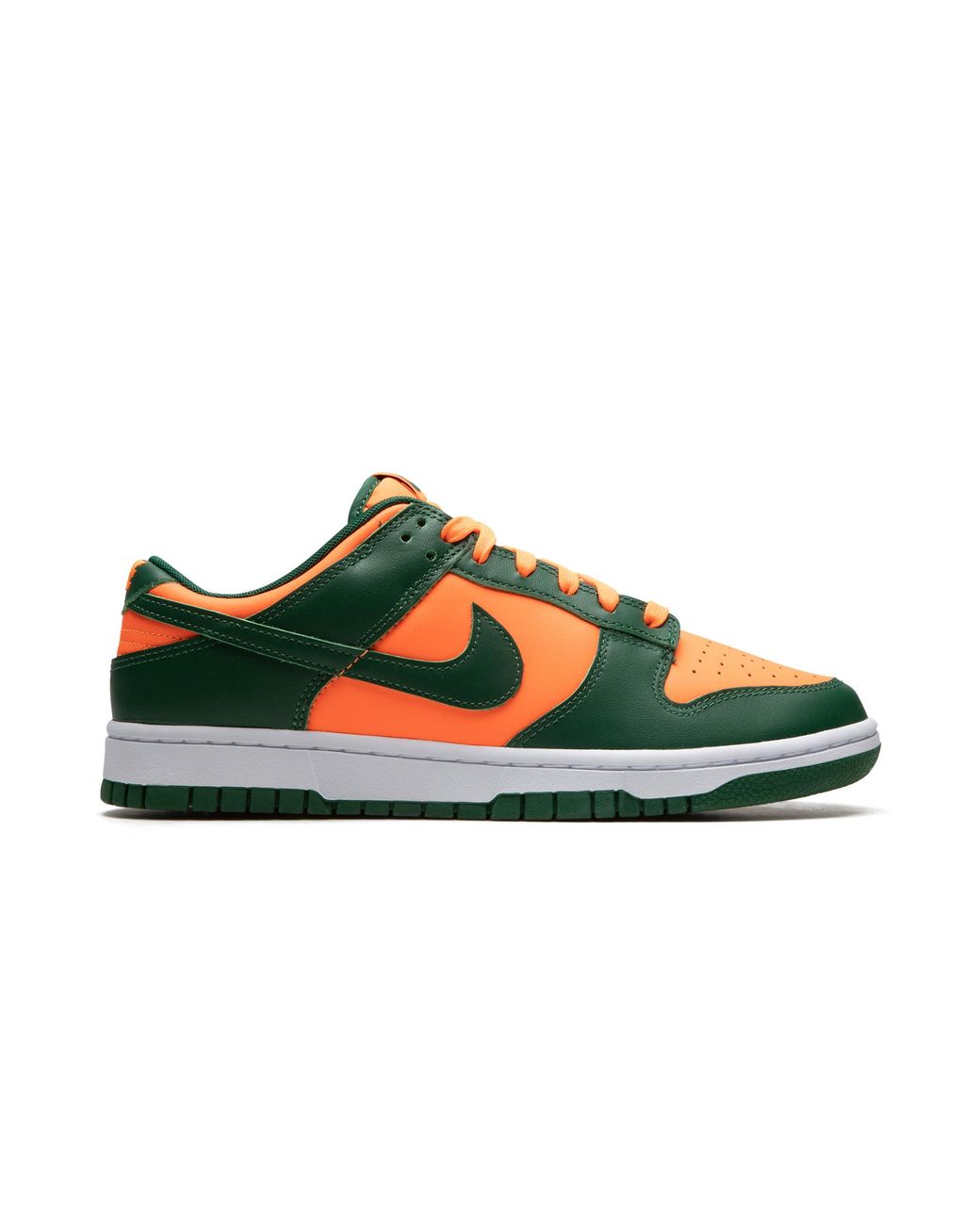 Nike Black Dunk Low "Miami Hurricanes" Dd1391 300" for men
