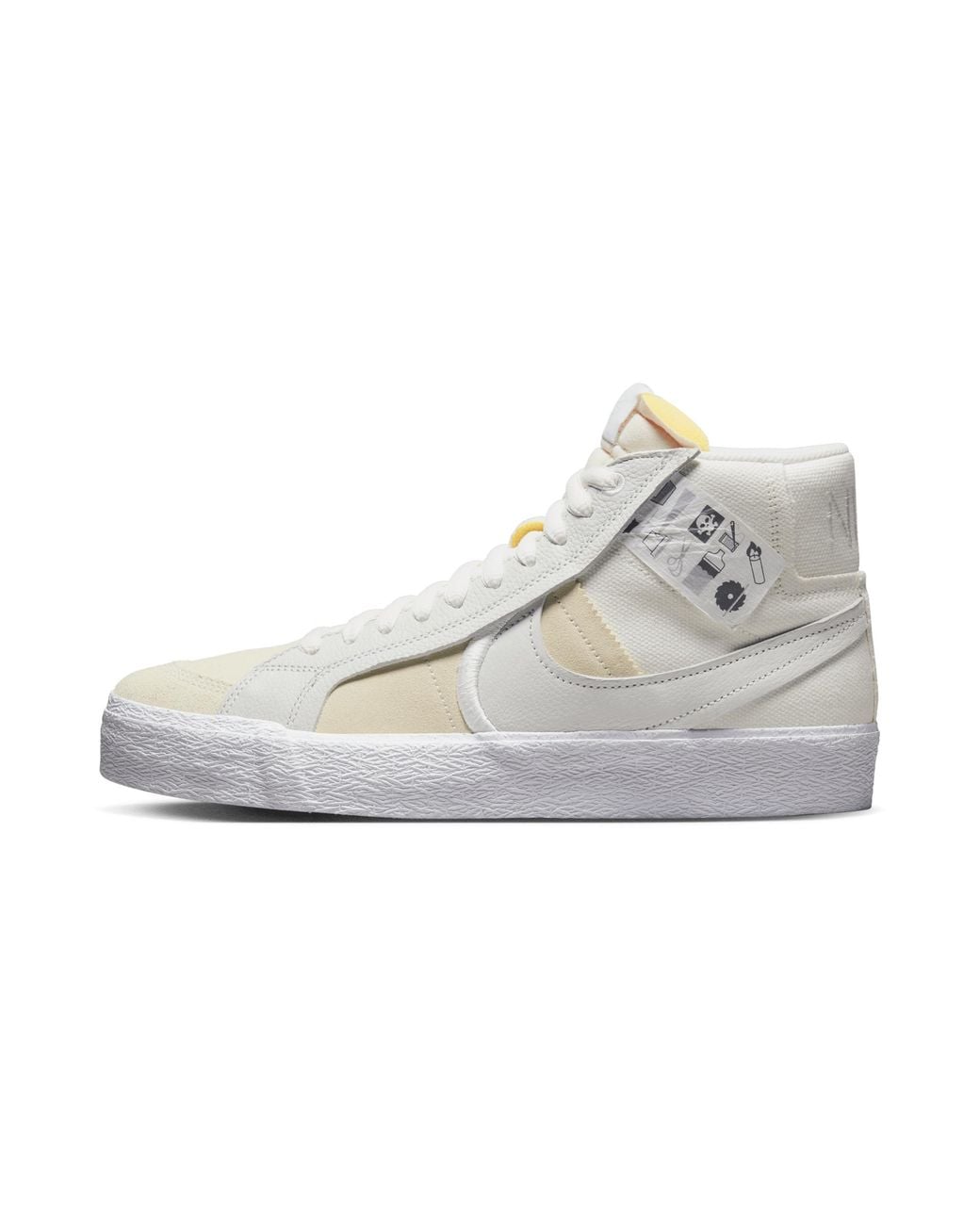 Nike Black Sb Blazer Mid Dz7587-110" for men