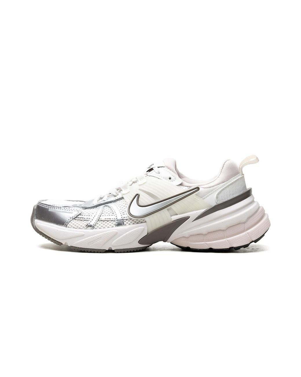 Nike Black V2K Run "Platinum Tint/Summit/Cave Stone/Metallic" Fd0736 010"