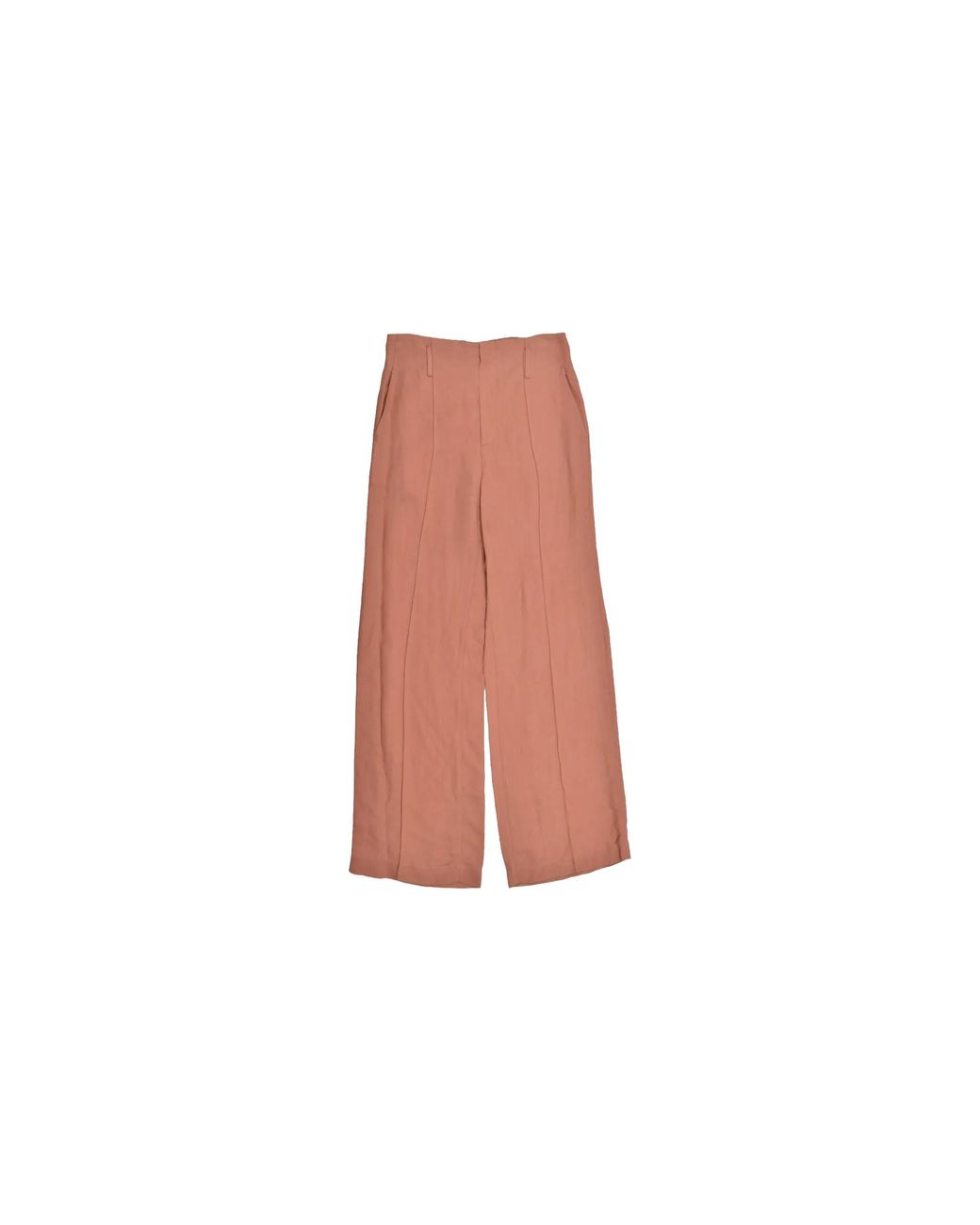 Brunello Cucinelli Black Linen Blend Wideleg Trousers "Clay" Brun258"
