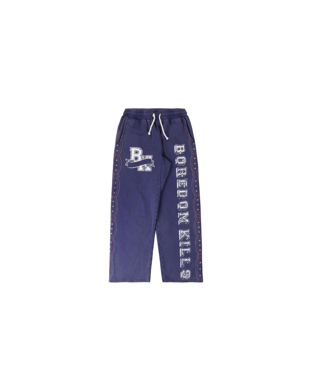 Boredom Kills Blue Boyscout Collegiate Sweatpants Bk050" for men