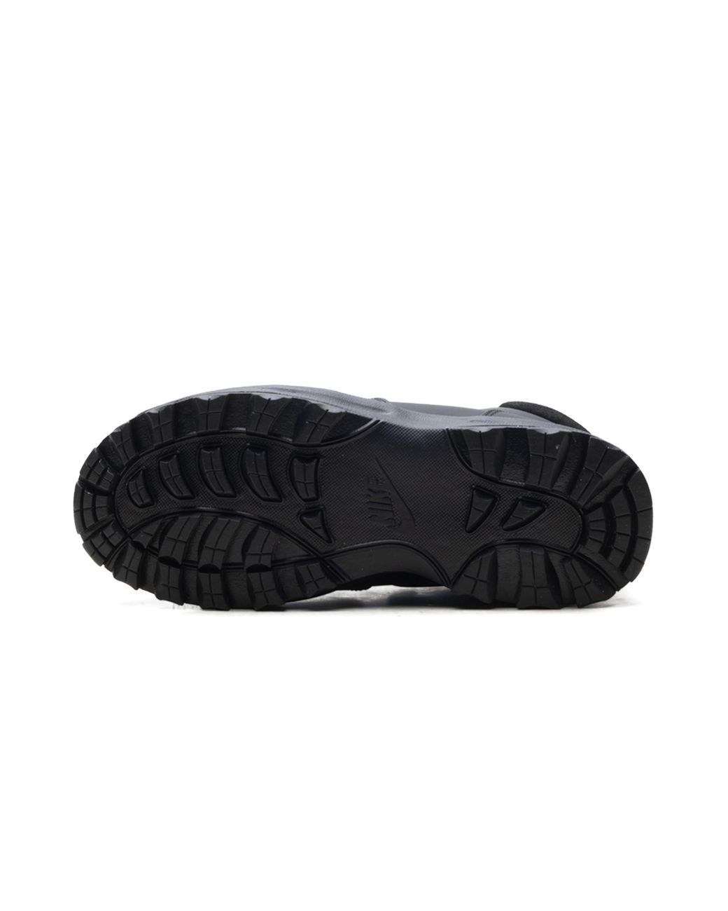 Nike Black Manoa Leather "Triple" Hf7095 001" for men