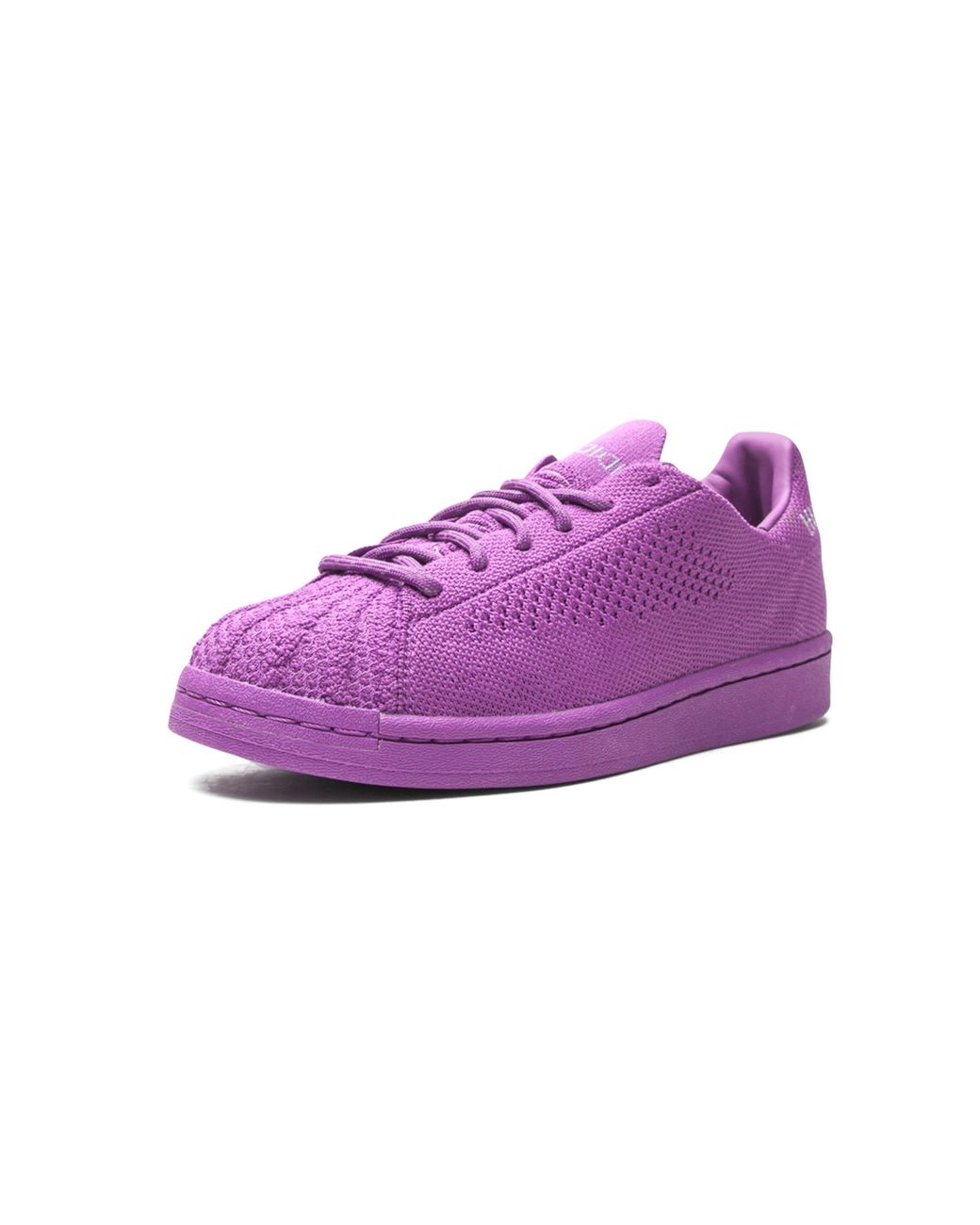 Adidas Purple Pharrell X Superstar Primeknit S42929" for men