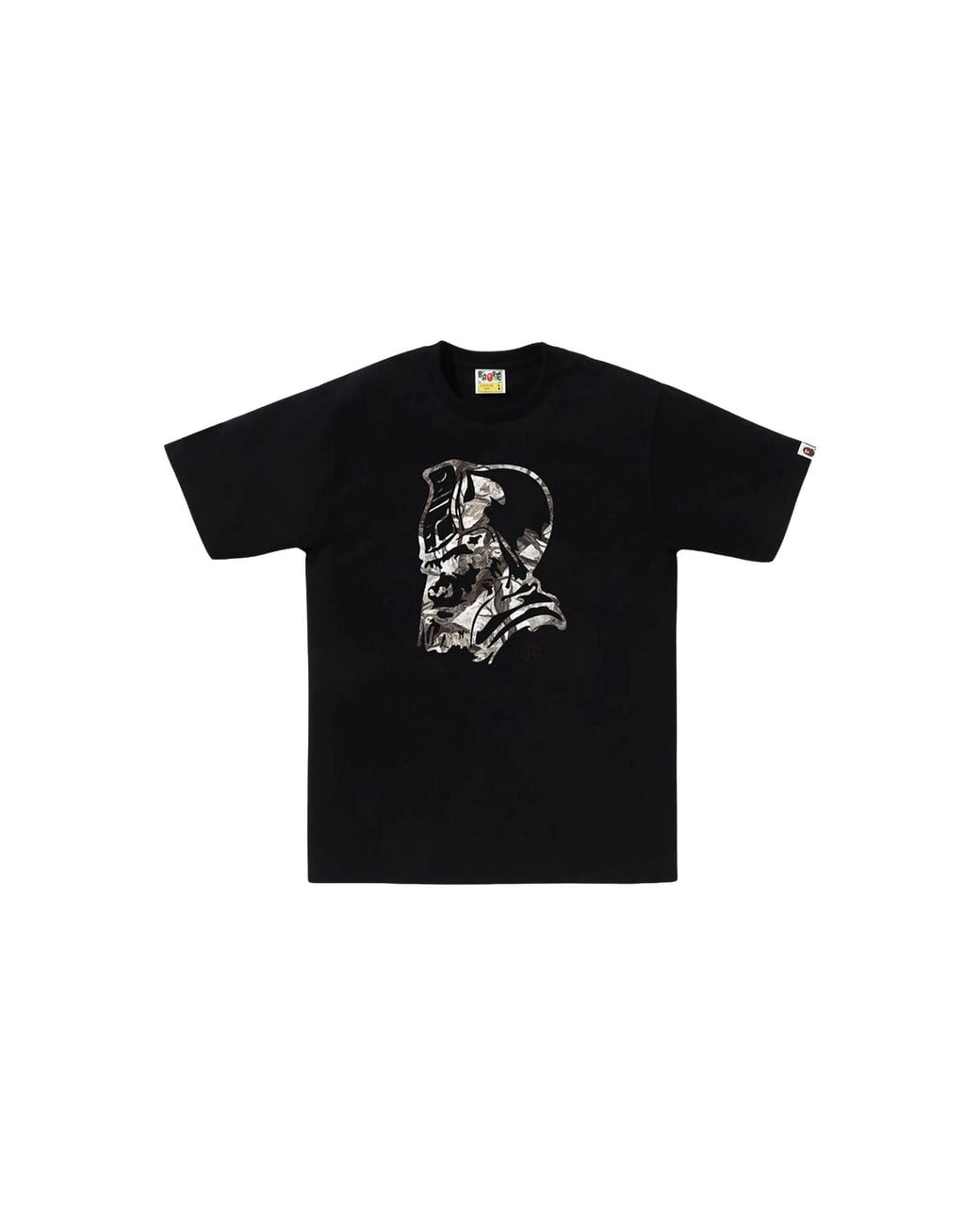 A Bathing Ape Black Tree Edge Camo General T-Shirt 113" for men