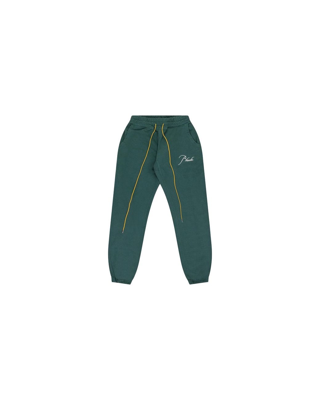 Rhude Black Terry Sweatpants 7600000183036" for men