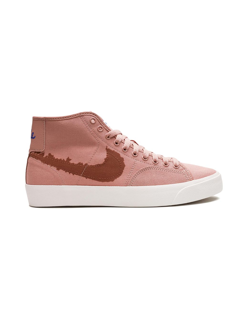 Nike Black Sb Blazer Court Mid "Rose Whisper" Dm8553 601" for men