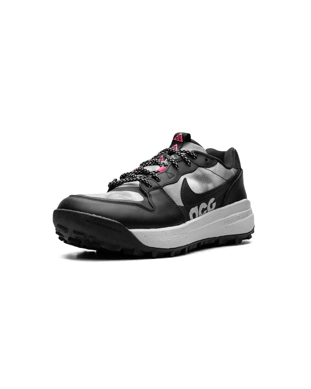 Nike Black Acg Lowcate "Wolf Hyper" Dr1030 001" for men