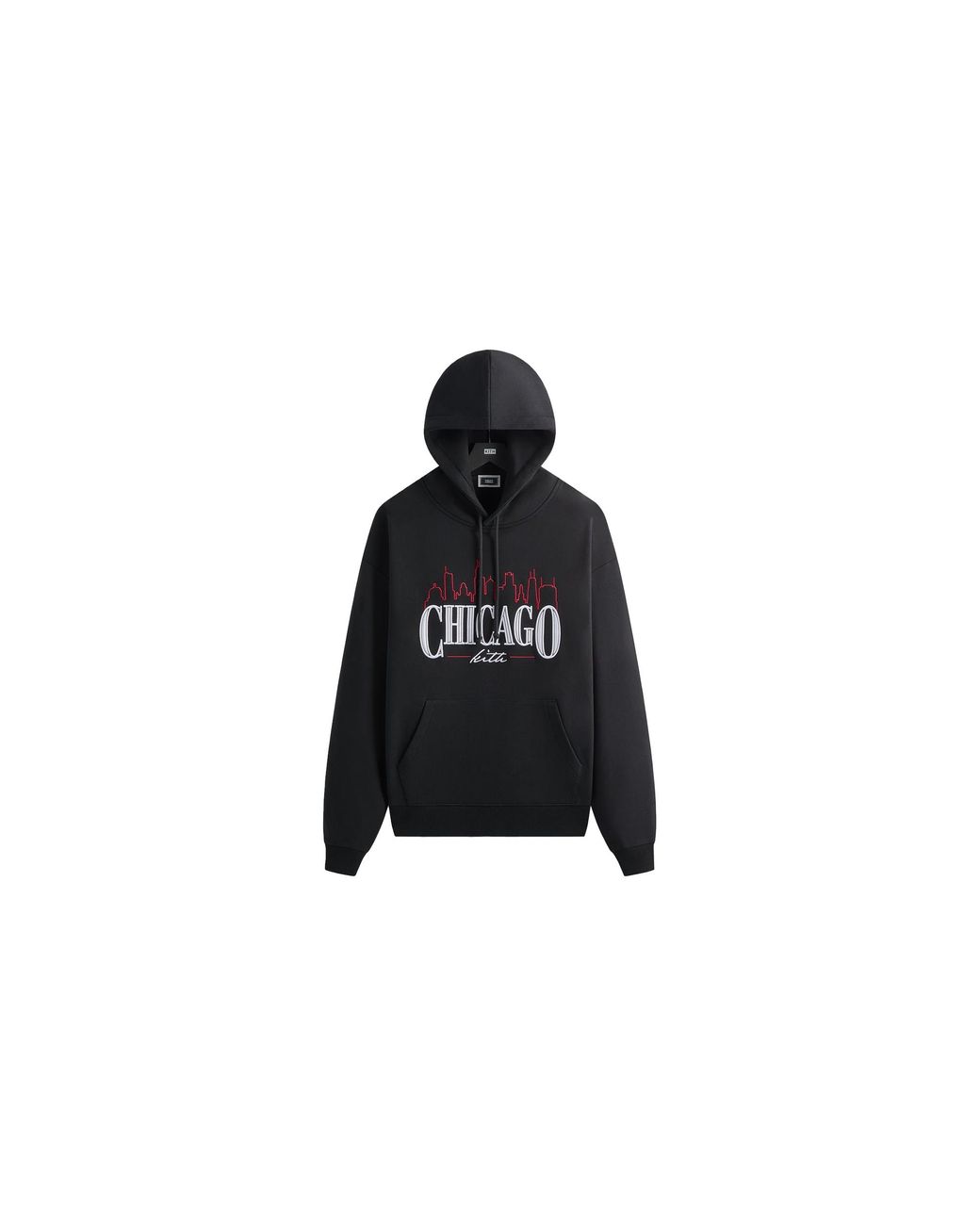 Kith Black Chicago Nelson Hoodie Khm033925 001" for men
