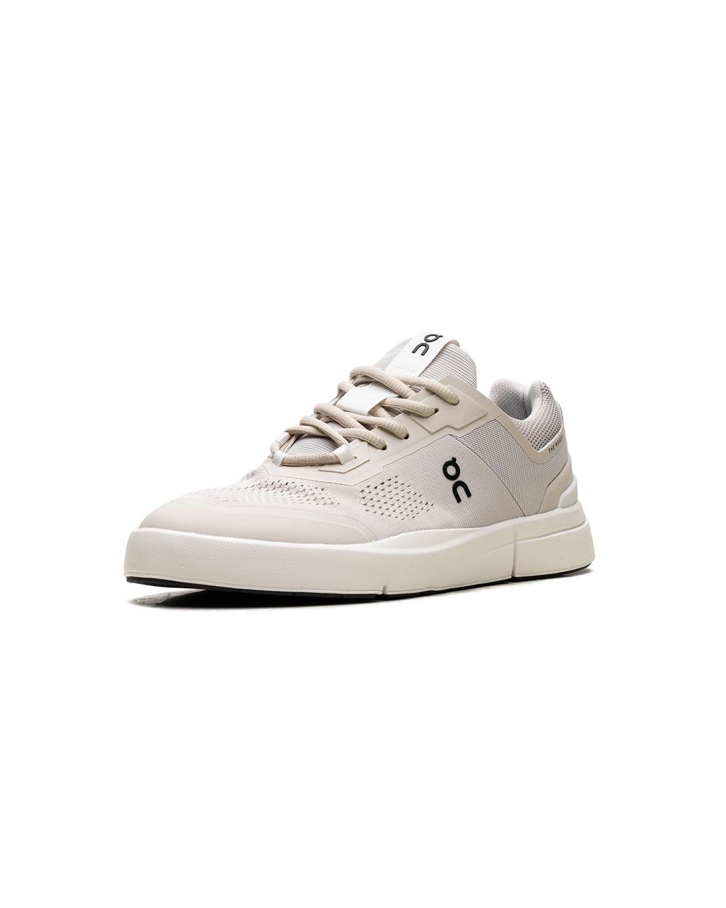 On Shoes Black The Roger Spin "Sand Ivory" 3Wd11481485"