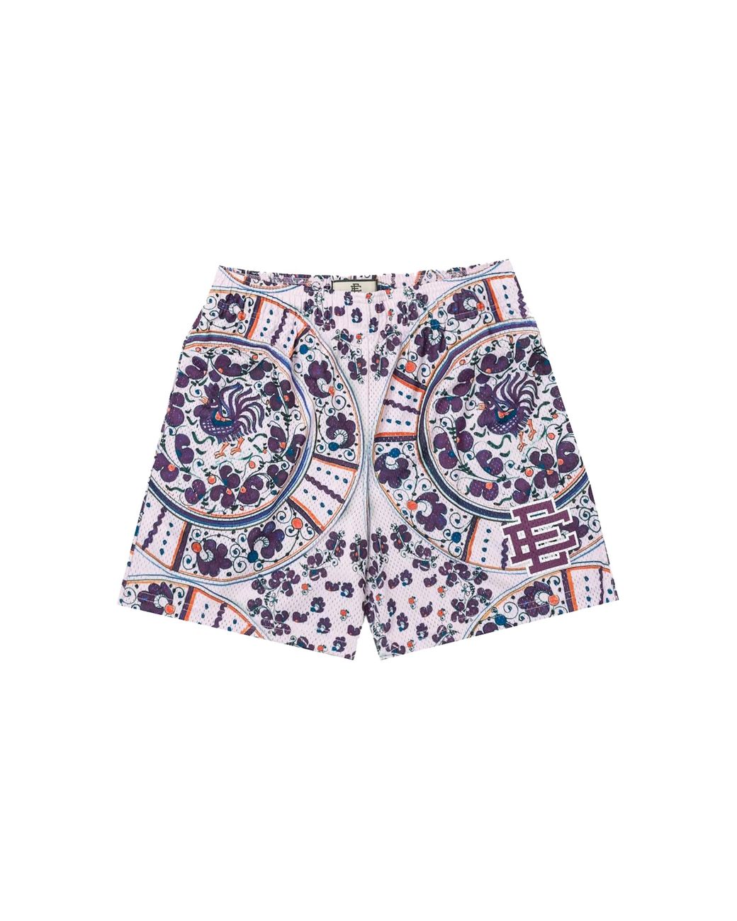 Eric Emanuel Black Ee Basic Shorts "Rooster" Ee145" for men
