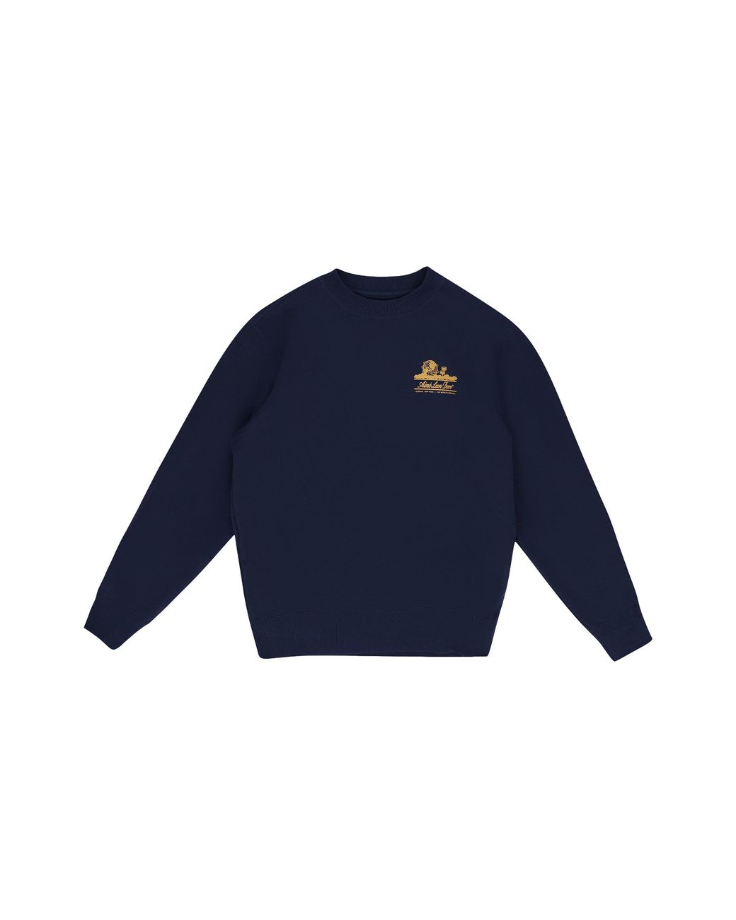 Aimé Leon Dore Blue Unisphere Long-Sleeve T-Shirt "Evening" Ss22Cs015 Evening" for men