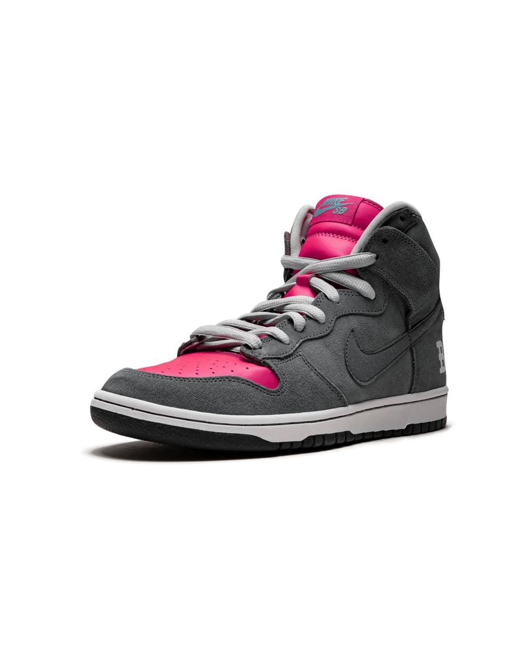 Nike Black Dunk High Premium Sb "Brain Wreck" 313171 007" for men