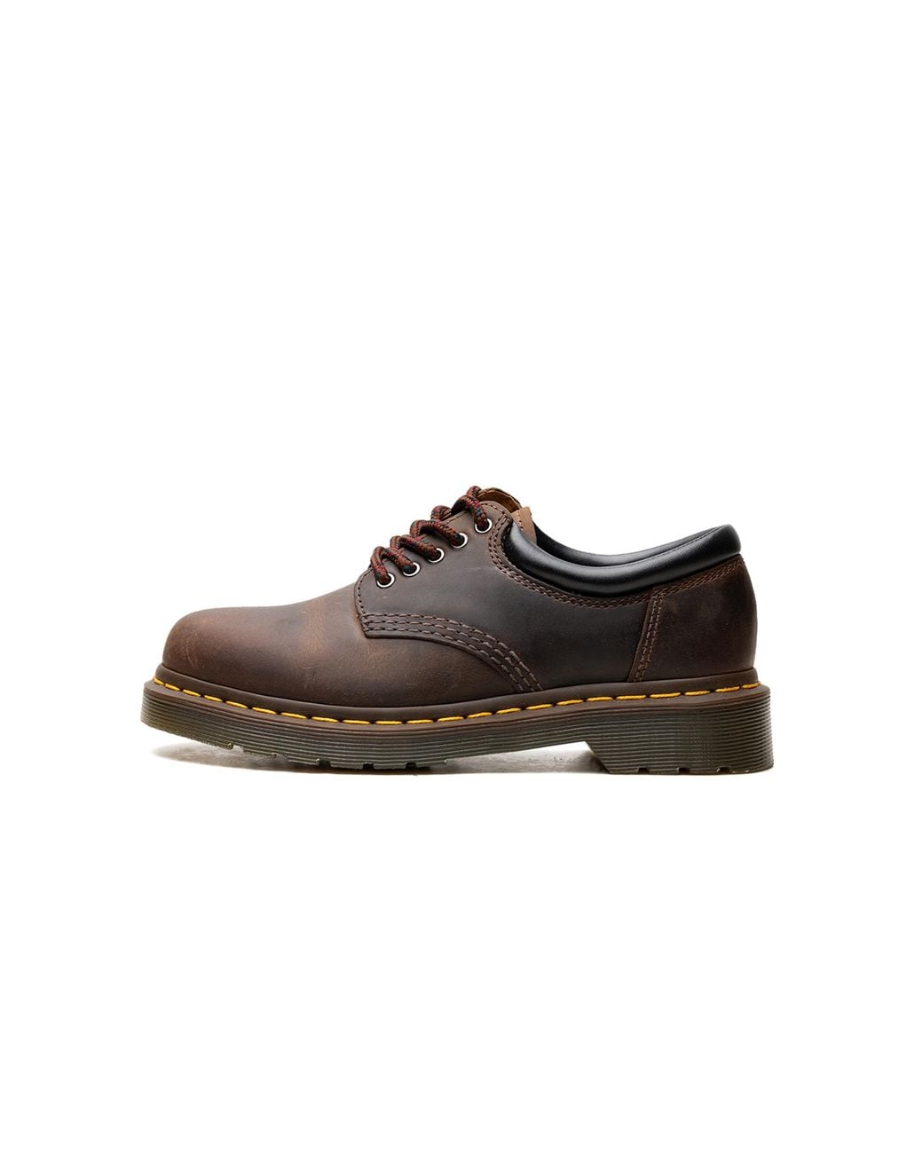 Dr. Martens Black 8053 Crazy Horse Leather Shoes "Dark" 11849201" for men