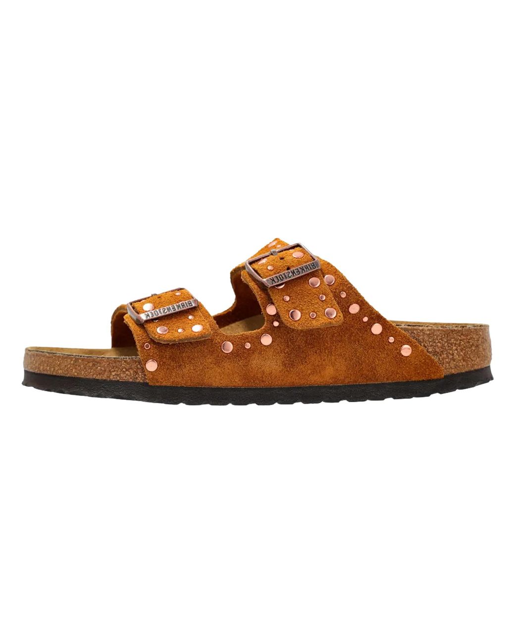 Birkenstock Brown Arizona Rivets Suede "Mink" 1031731" for men