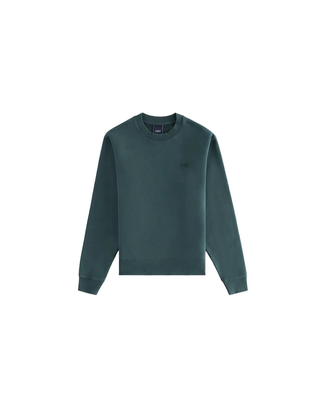 Kith Green Asher Crewneck Sweatshirt "Serpentine" Khw030267 336"