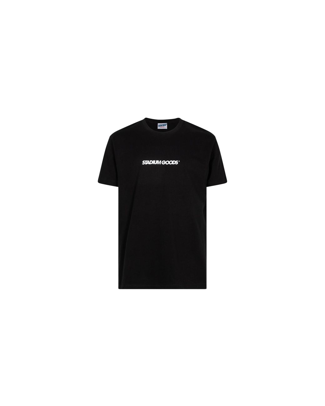 Stadium Goods Black Horizontal Logo T-Shirt Sgs0516"