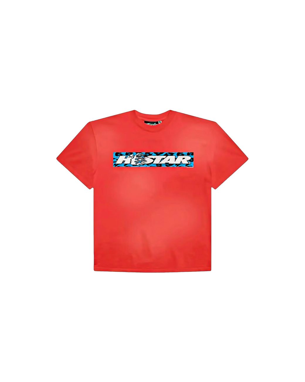 HELLSTAR Red Box Logo T-Shirt Hsr323" for men
