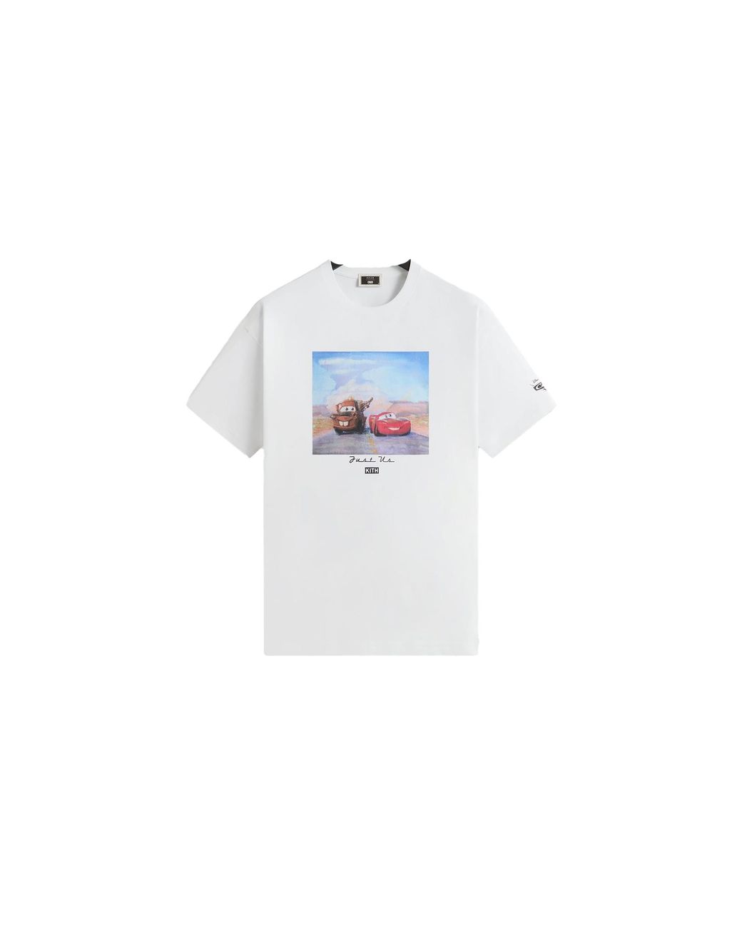 Kith Black Pixar Cars Just Us Vintage T-Shirt Khm034376 101" for men