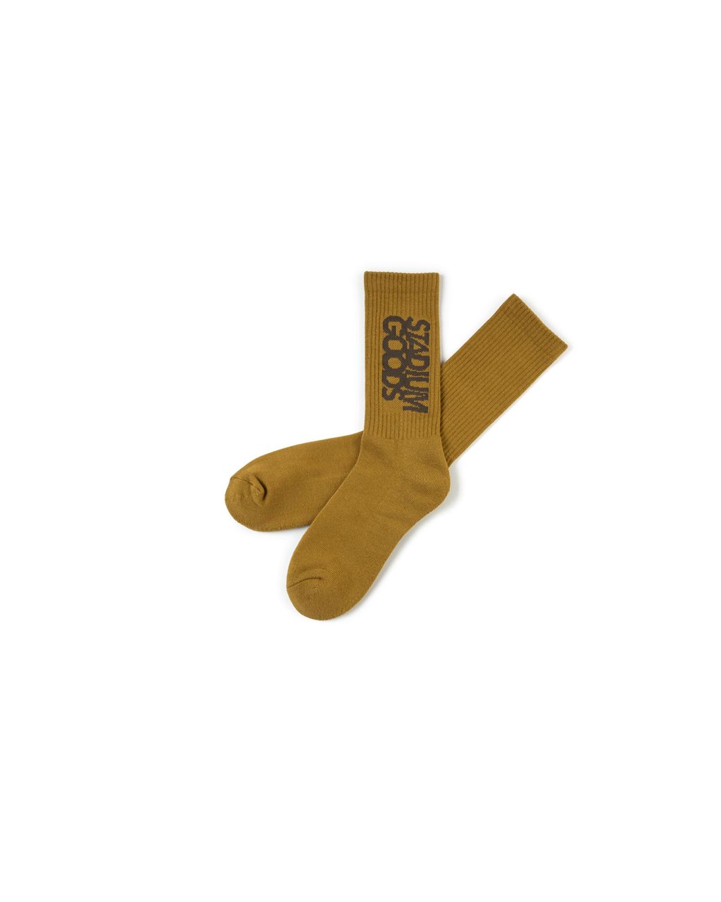 Stadium Goods Black Crew Sock "Mocha" Sgs0169" for men