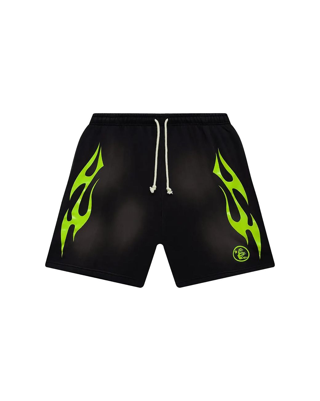 HELLSTAR Black Flame Shorts Hsr293" for men