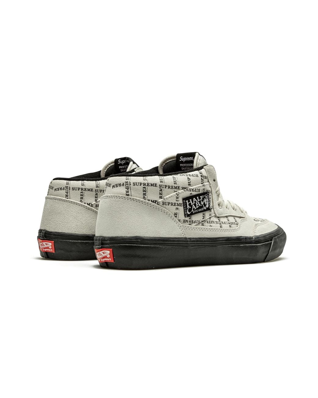 Vans Black Half Cab Pro Supreme "Supreme for men