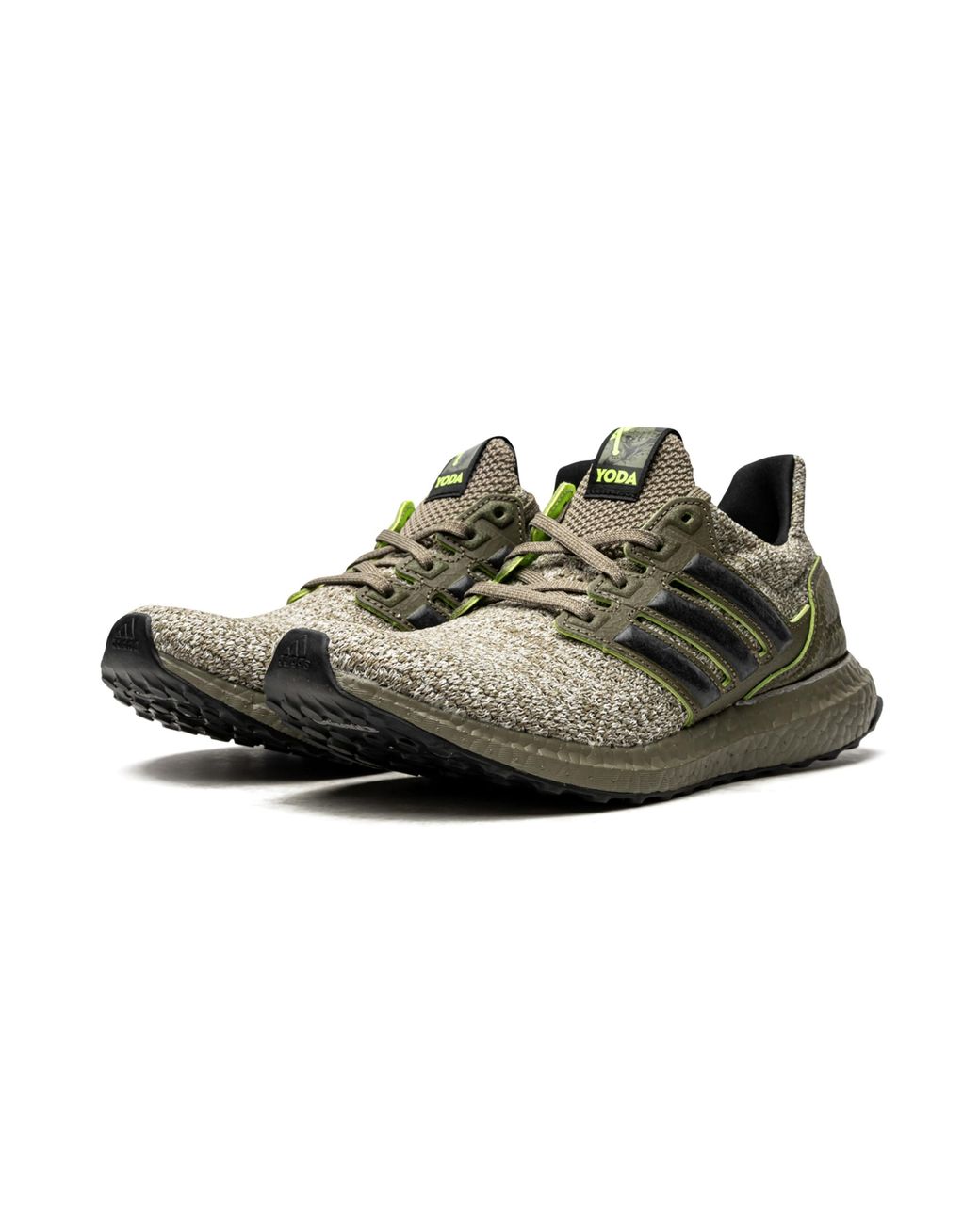 adidas Ultra Boost Dna "star Wars Yoda" Shoes in Black for Men | Lyst UK