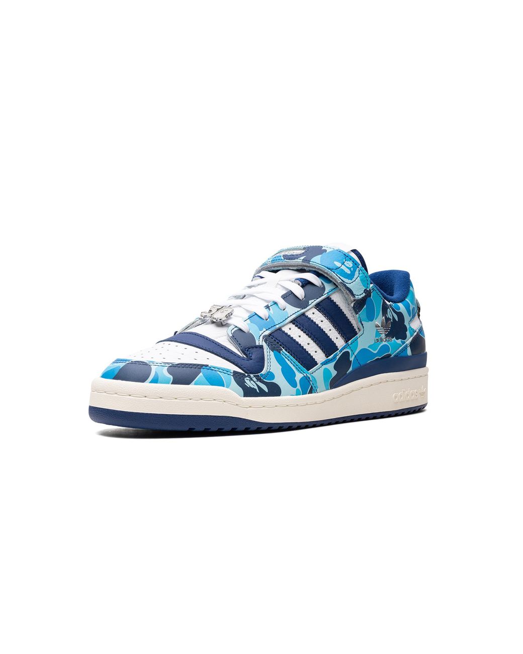 Adidas Blue Forum '84 Low "Bape 30Th Anniversary Camo" Id4772" for men