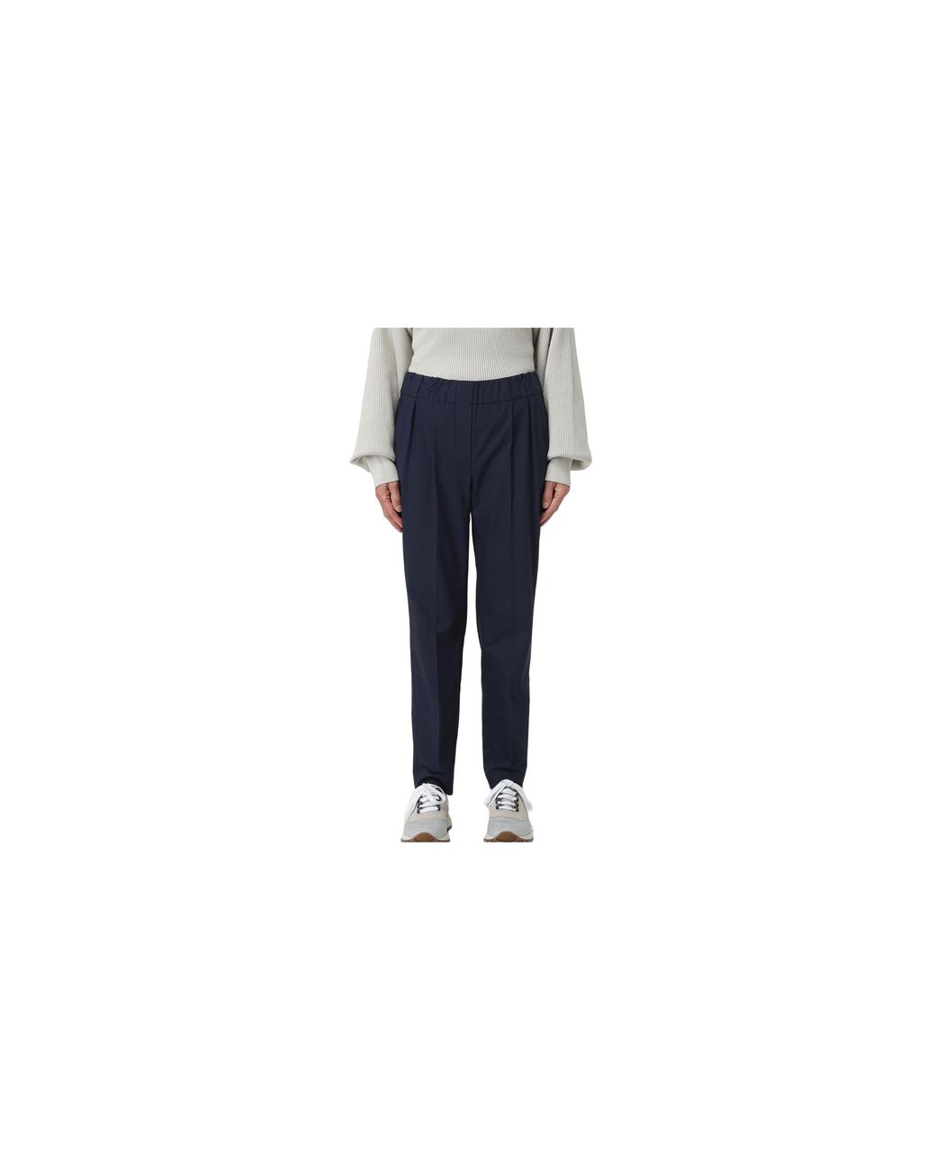 Brunello Cucinelli Black Tailored Trousers "Night Sky" Brun2123"