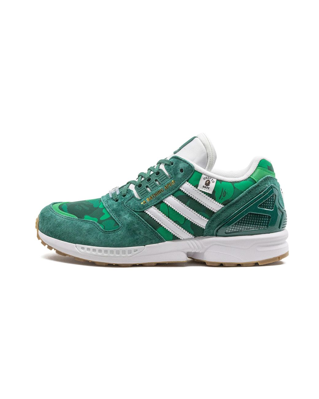 Adidas Green Zx 8000 "Bape X Undefeated for men