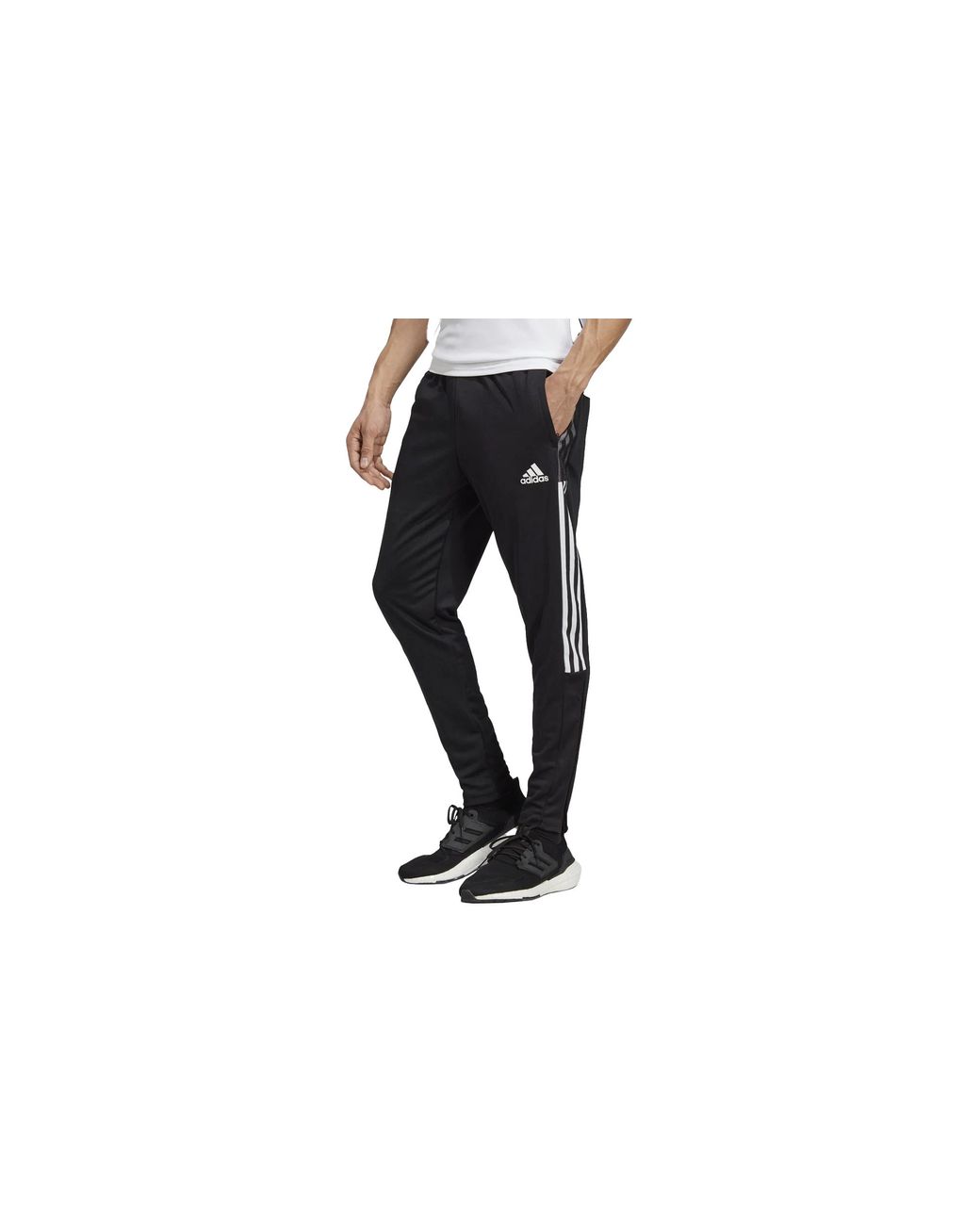 Adidas Black Tiro 21 Track Pants Gh7305" for men