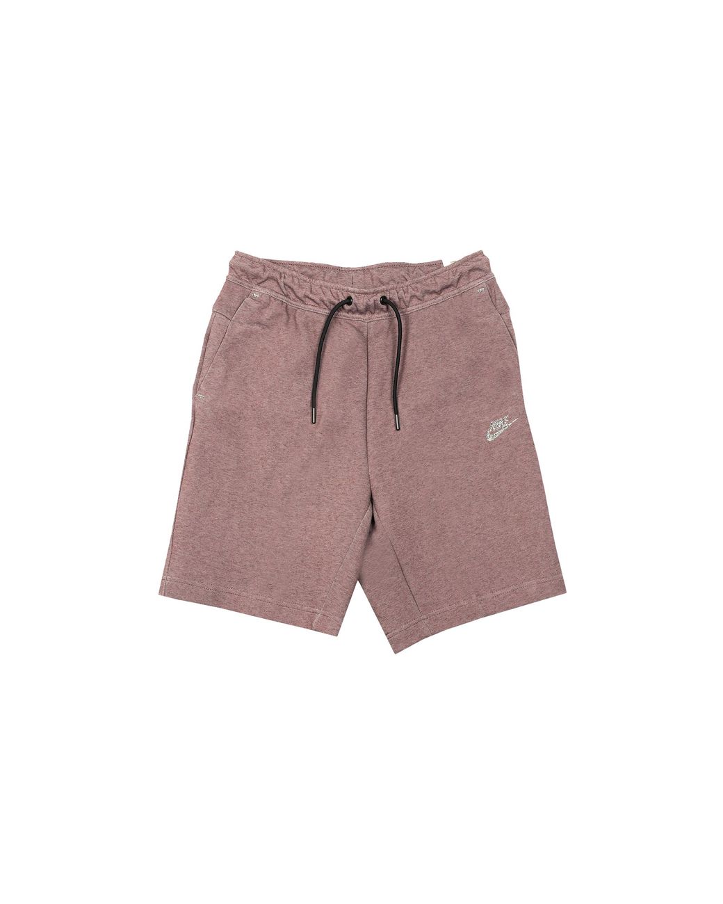 Nike Pink Sportswear Tech Fleece Shorts "Dark Wine" Dm0083 646" for men