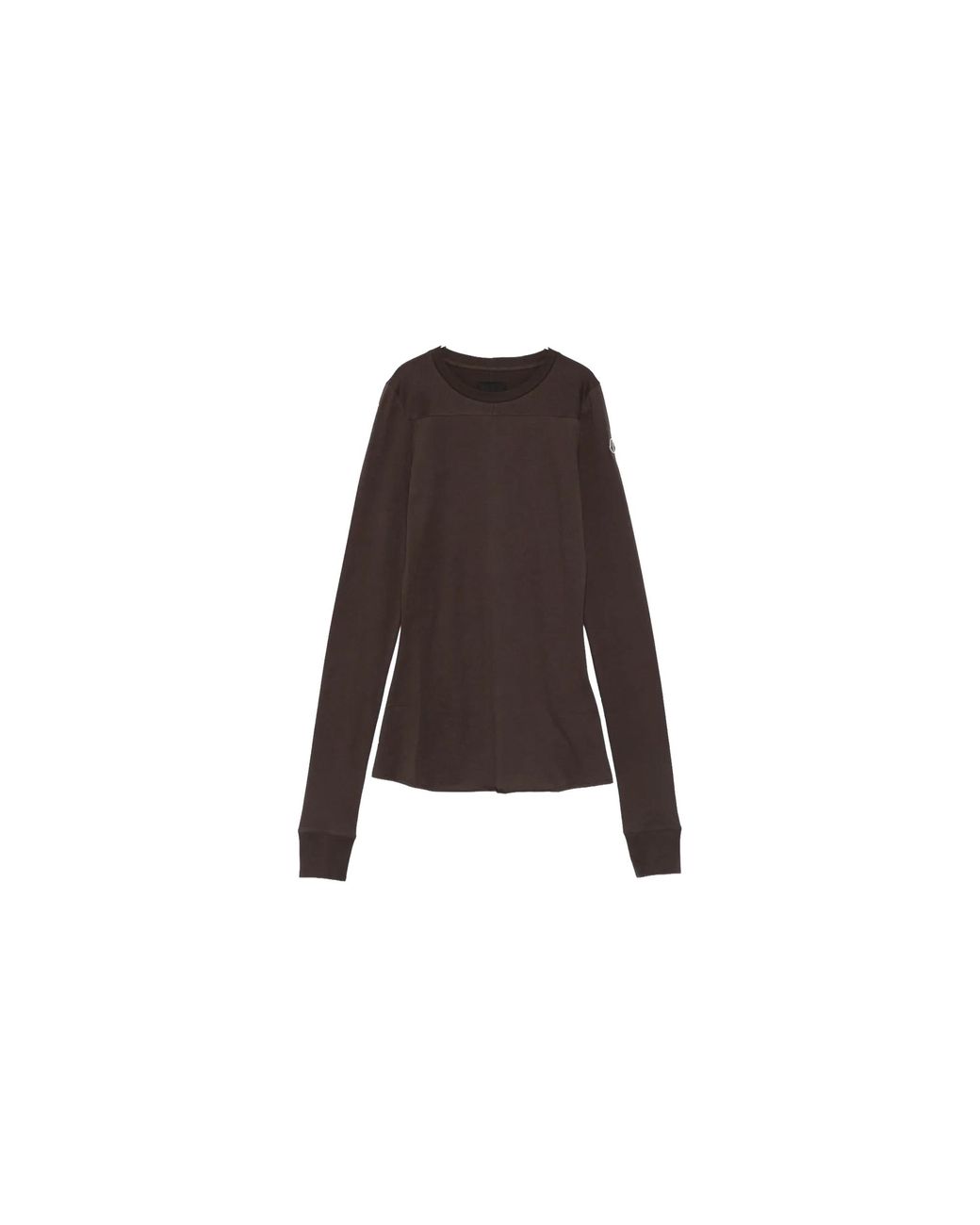 Moncler Black Rick Owens Knitted Girder Long-Sleeve T-Shirt "Dark Dust" Mon42"