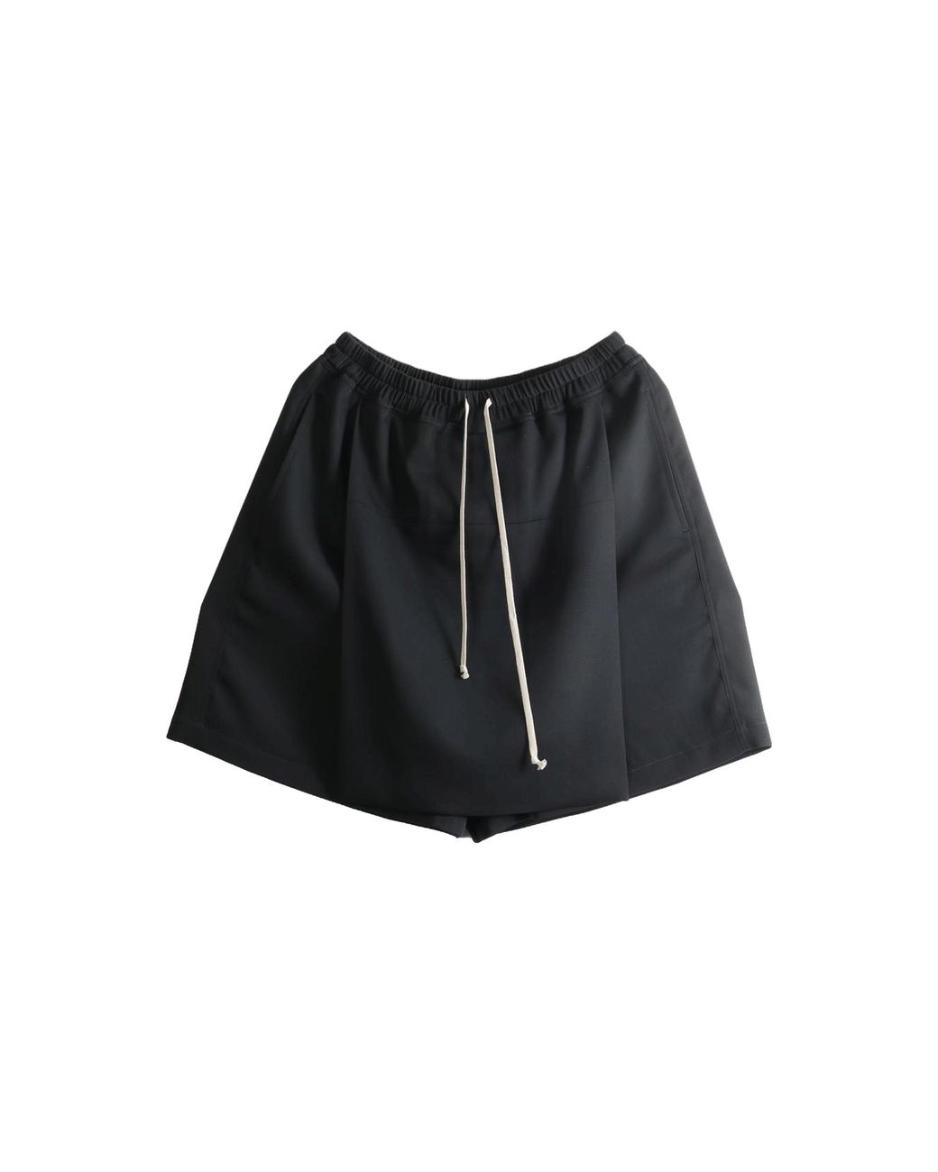 Rick Owens Black Tower Kilt Shorts Ru02F4385 Wt 09" for men