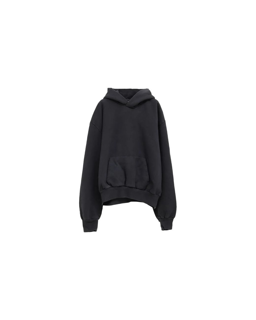 Fear Of God Black Sunfaded Classic Half Raglan Pocket Hoodie Fg9M12 9939Bhf 001" for men