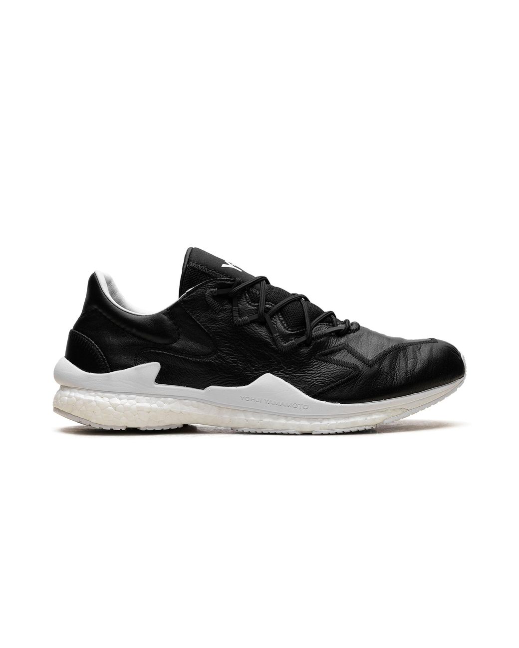 Adidas Black Y-3 Adizero Runner Leather" Ef2563" for men