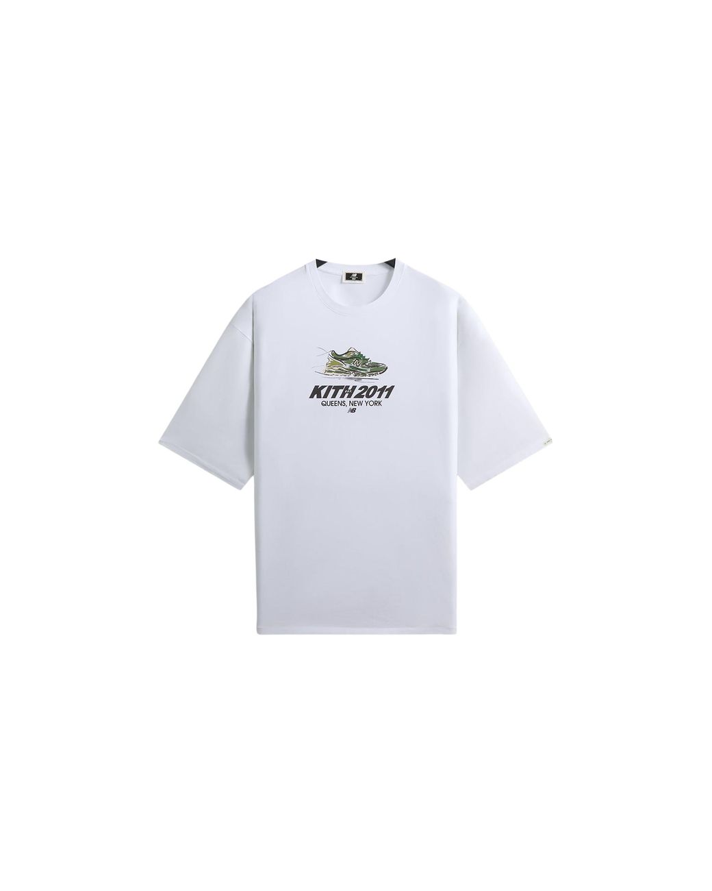 Kith Black New Balance 2011 Sketch Jones T-Shirt Khm030142 101" for men