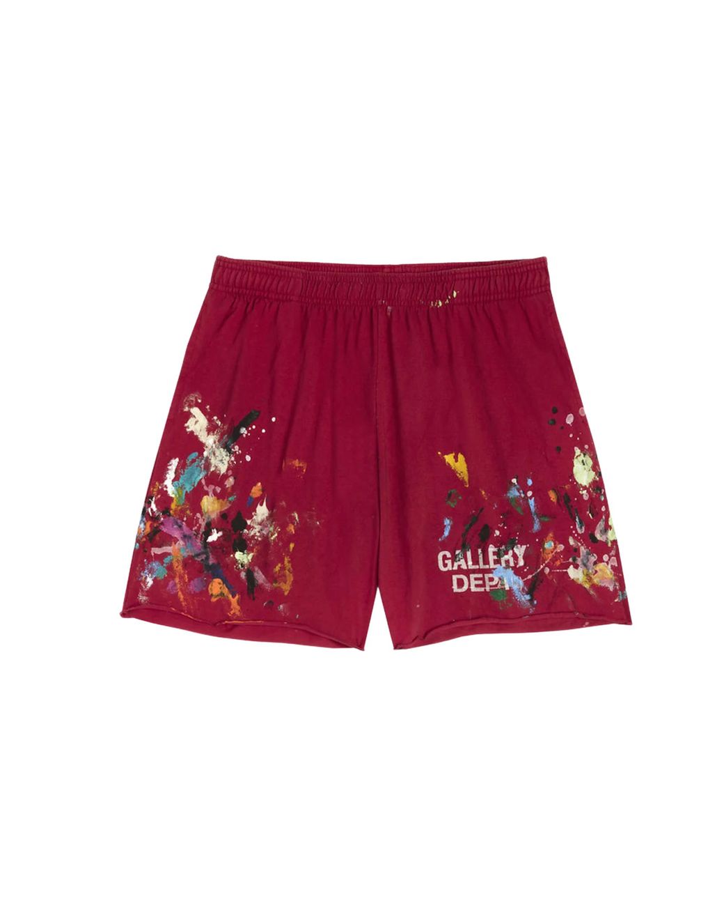 GALLERY DEPT. Red Insomia Shorts "Bordeaux" Gd187" for men