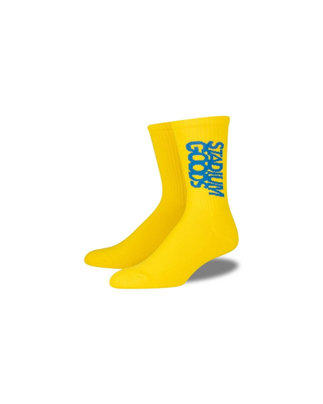 Stadium Goods Yellow Crew Sock "Cal" Sgs0303" for men