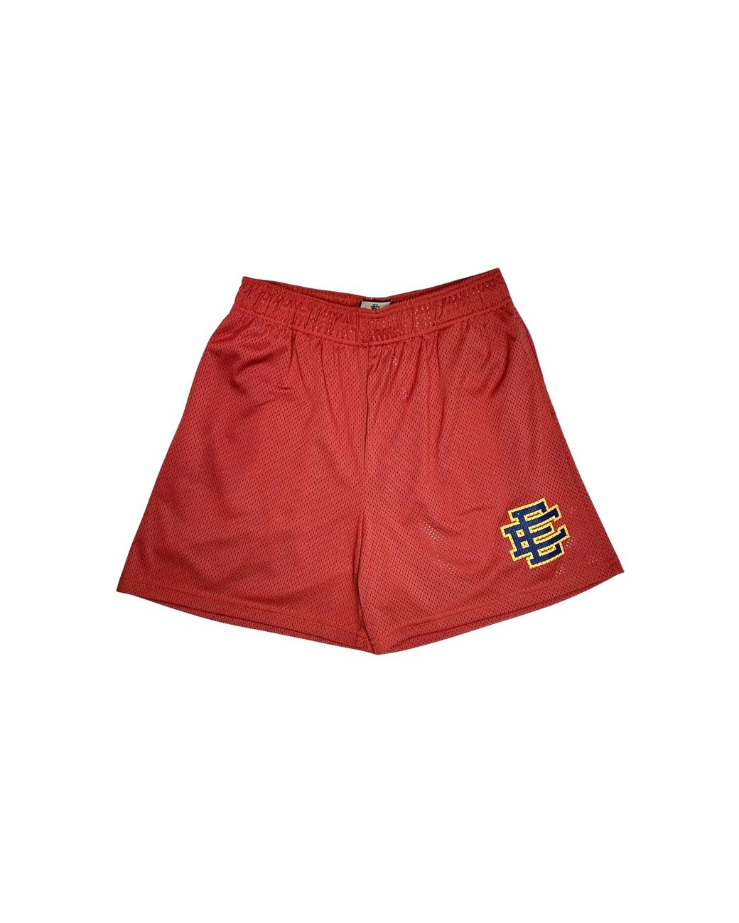 Eric Emanuel Red Ee Basic Shorts "Crimson Varsity" Ee160" for men